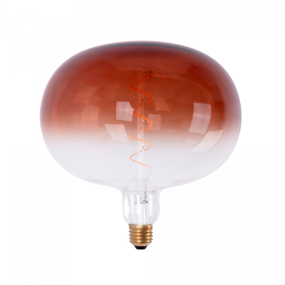 Bombilla decorativa LED de filamento "Decor - Marrón" - E27 R220 - Regulable - 4W - 1800K