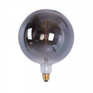 Bombilla decorativa globo filamento con tinte ahumado "Smoky" E27 G200 - 4W - 1800K