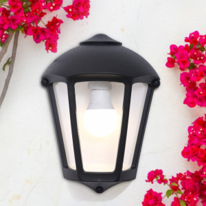 Aplique de pared exterior farol FUMAGALLI "Fabio" - 1 x E27 - 8,5W CCT