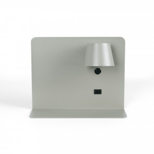 Apliques de pared modernos rotatorios y base de carga USB