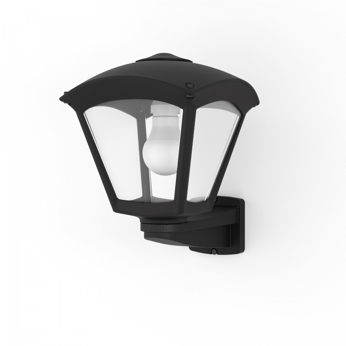 Aplique de pared exterior farol FUMAGALLI "Nardo/Roby" - 1 x E27 - 8,5W CCT