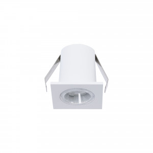 Downlight LED empotrable cuadrado 2W - Chip Osram - UGR18 -  Corte Ø 25mm - Blanco