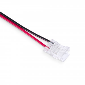 Conector Hippo monocolor COB Tira a fuente - PCB 8mm - 2 pines - IP20 - Máx. 24V