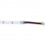 Conector Hippo RGB + CCT COB Tira a Cable - PCB 12mm - 6 pines - IP20 - Máx. 24V