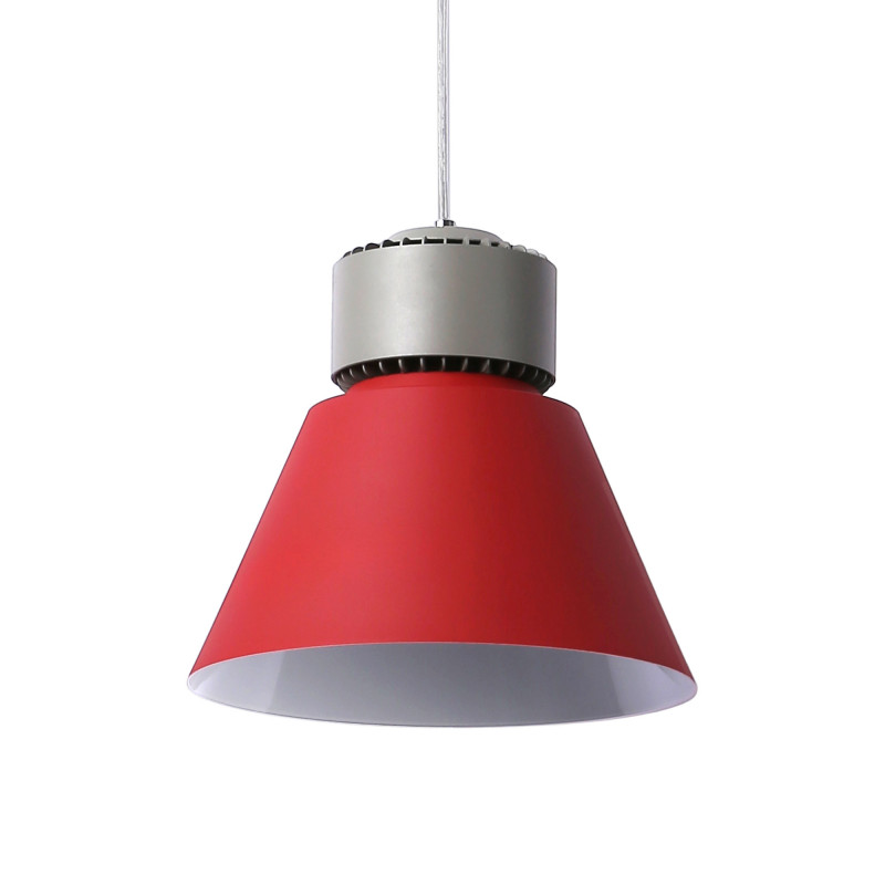 Campana LED comercial 36W - 4300K - CRI95 - Driver KeGu - Color rojo