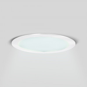 Downlight aluminio blanco LED ultra slim 18W - CCT - Corte Ø 208mm