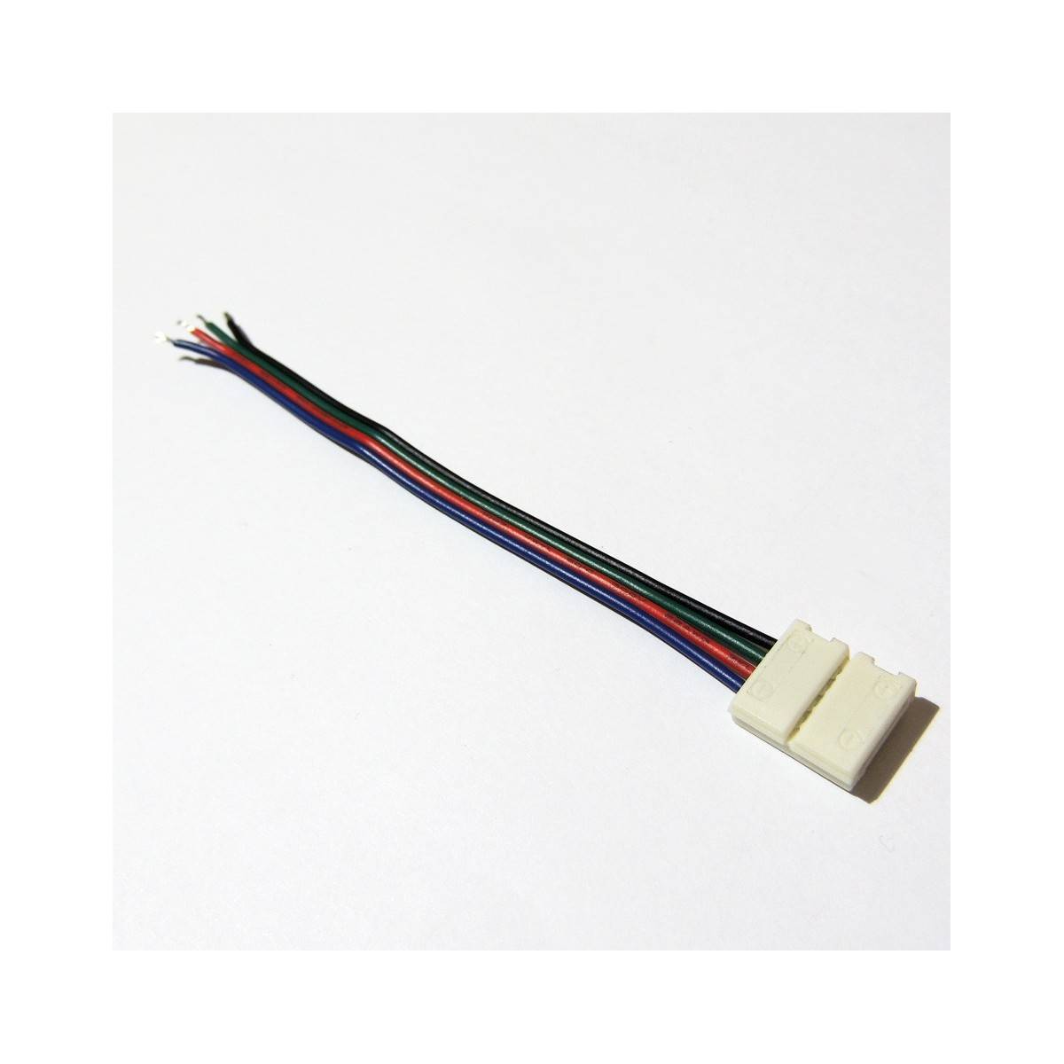 Conector de tira LED RGB 1 cm a cable