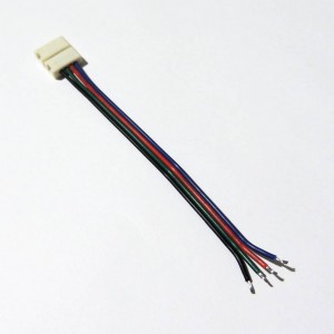 Conector de tira LED RGB 1 cm a cable