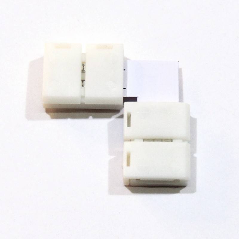 Conector para tiras LED 8mm para esquinas 90º