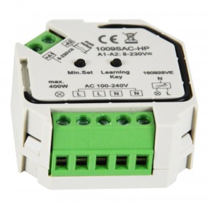 Regulador Monocolor Triac 400W 230V (1 canal)