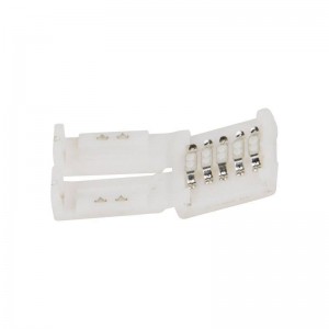 Conector para tiras LED 12V RGB directo sin cable