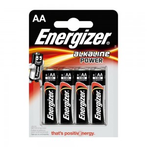 PILA ENERGIZER ALKALINA POWER LR6 (AA) BLISTER 4 Ud