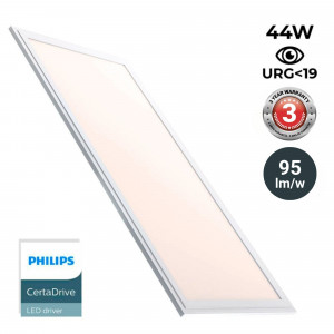 Λεπτό πάνελ LED 120X30 cm - Οδηγός Philips - 44W - UGR19