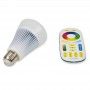 Mando Controlador Bombilla LED E27 RGBWW por Radio Frecuencia