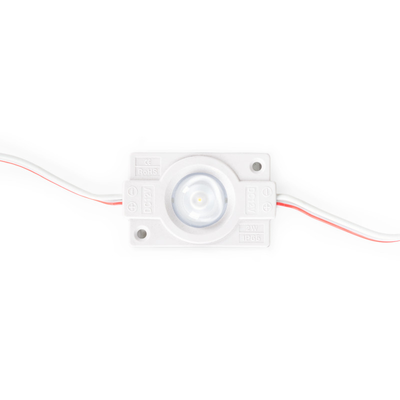 Μονάδα LED για επιγραφές - 2W - 12V DC - IP65 - 165º - 3000K