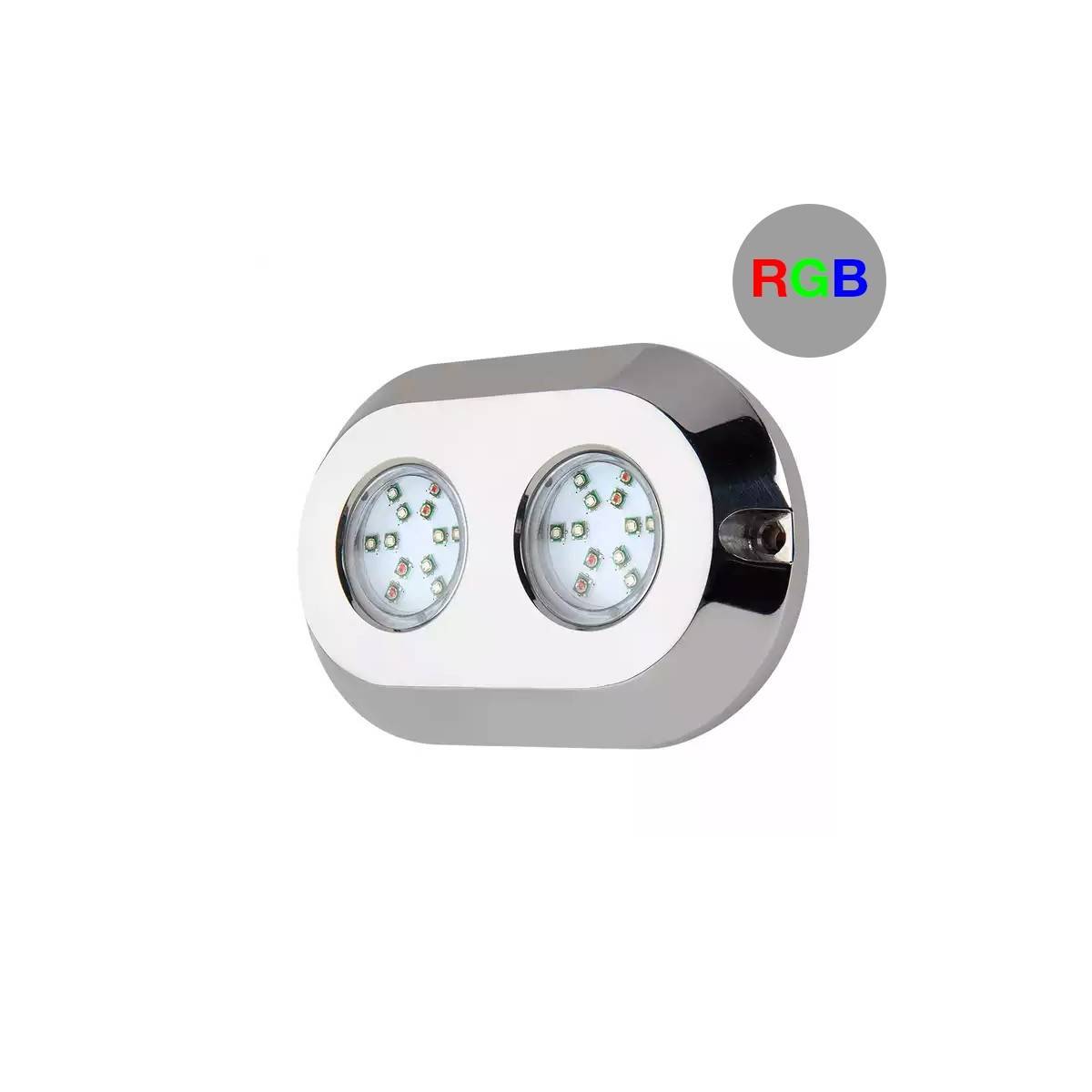 Lámpara LED RGB sumergible para embarcaciones