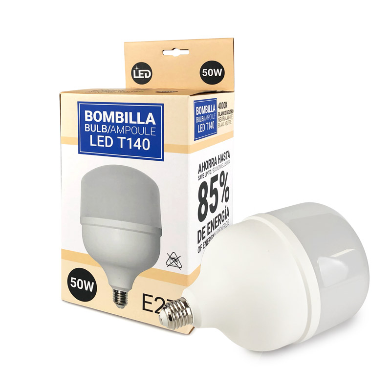Comprar Bombilla LED de alta potencia T140 de 50W