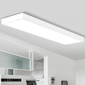 Pannello LED slim da superficie 120X30 cm - Driver Philips - 44W - UGR19 - Con KIT di montaggio