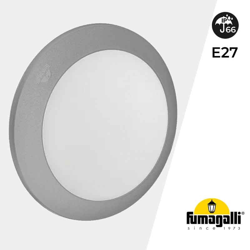 FUMAGALLI UMBERTA 2x E27 IP66 lampada impermeabile da soffitto o parete