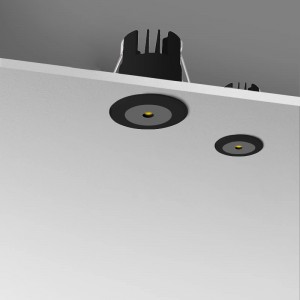 Downlight LED MINI da incasso nero