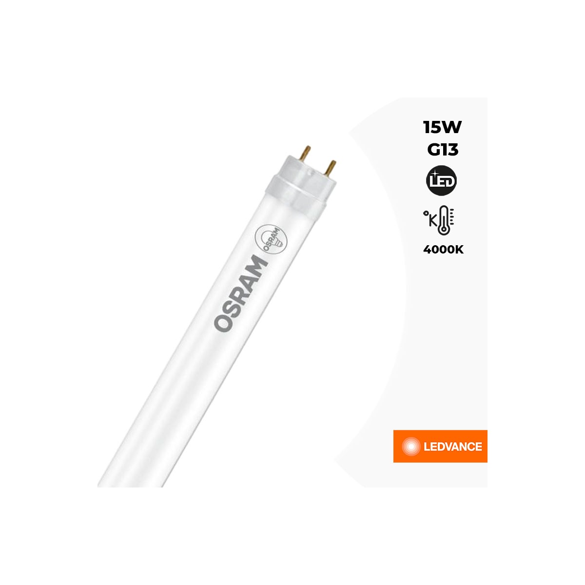 LED T8 120cm OSRAM 16,4W vetro opale : SubstiTUBE STAR