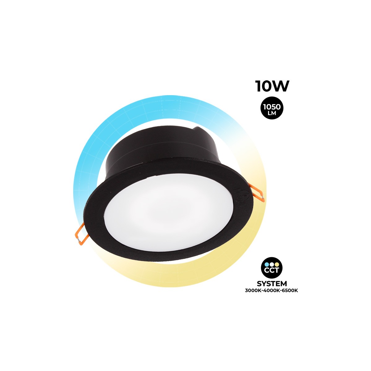 Fumagalli CCT downlight rotondo 10W e 1050lm