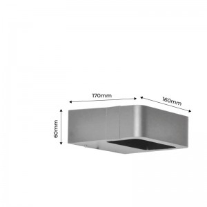 Lampada da parete a LED "KURRT" 7W IP65