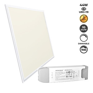 Pannello LED da incasso 60X60cm - dimmerabile TRIAC - 44W - UGR19