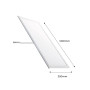 Pannello LED da incasso 120X30cm - dimmerabile DALI - 44W - 3980lm - UGR19