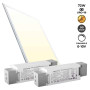 Pannello LED dimmerabile 0-10 da incasso 120x60cm 72W 6500LM UGR19