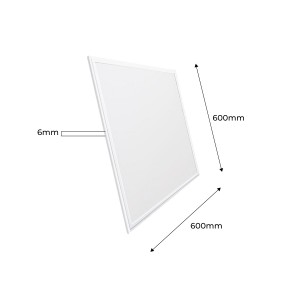 Pannello LED da incasso 60X60cm - dimmerabile DALI - 44W - 3960lm - UGR19