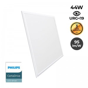 Pack 2 pannelli LED slim 60X60 cm - Driver Philips - 44W - UGR19