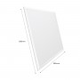 Pack 2 pannelli LED slim CCT dimmerabili con telecomando - 60x60cm - 40W