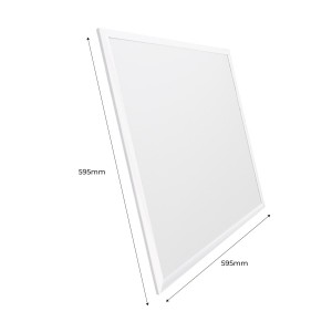 Pack 4 pannelli LED slim CCT dimmerabili con telecomando - 60x60cm - 40W