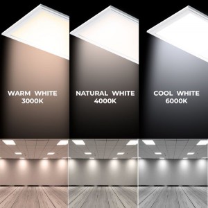 Pack 2 pannelli LED slim 120X60cm - Driver PHILIPS - 72W - UGR19