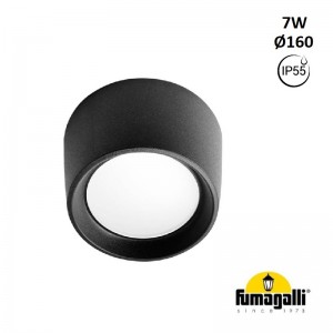 Downlight a soffitto CCT "Livia 160" FUMAGALLI - 7W - GX53 - IP55