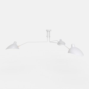 Lampada da soffitto di design "Muller" - Ispirazione "Serge Mouille" - 3xE27