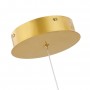 Lampada a sospensione moderna neon ondulante "Corda" - 360º - 45W - 3000K