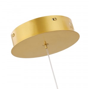 Lampada a sospensione moderna neon ondulante "Corda" - 360º - 45W - 3000K