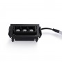 Faretto lineare LED da incasso 6W - Orientabile - UGR18 - CRI90