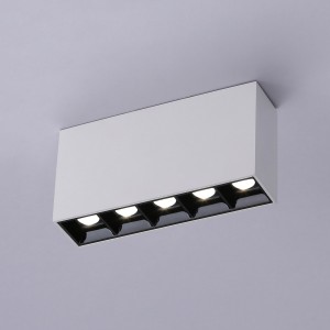 Faretto lineare LED bianco da superficie - 10W- UGR18- OSRAM