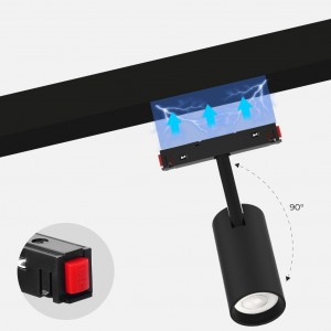 Faretto LED CCT per binario magnetico 48V - 12W - Mi Light