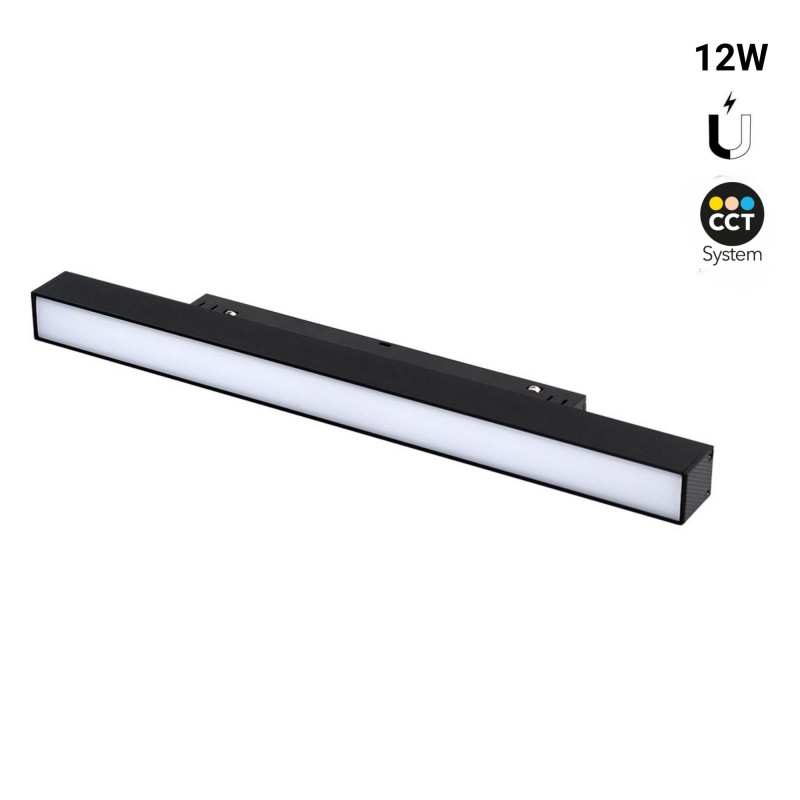 Apparecchio lineare opalino a binario magnetico CCT - 12W - Mi Light