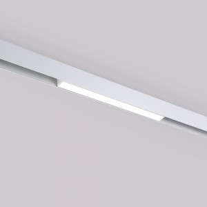 Faretto lineare LED opalino a binario magnetico 48V - 10W - Bianco