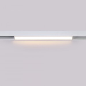 Faretto lineare LED opalino a binario magnetico 48V - 10W - Bianco