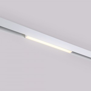 Faretto lineare LED opalino a binario magnetico 48V - 10W - Bianco