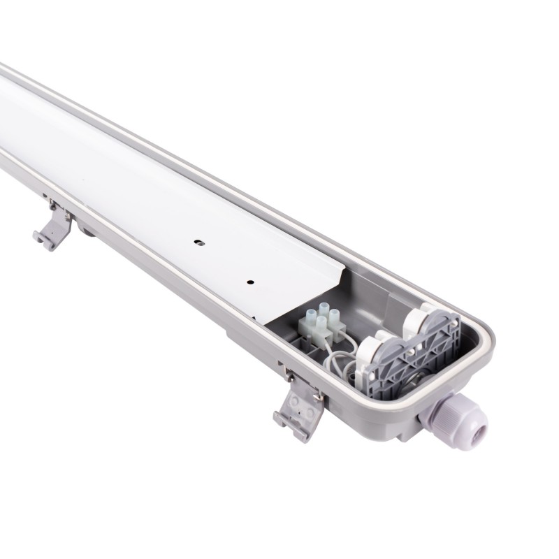 Plafoniera Stagna Per 2 Tubi LED 120cm - IP65