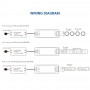 Controller RGB/RGBW SPI per strisce LED smart IC 5-24V - RF 2.4G