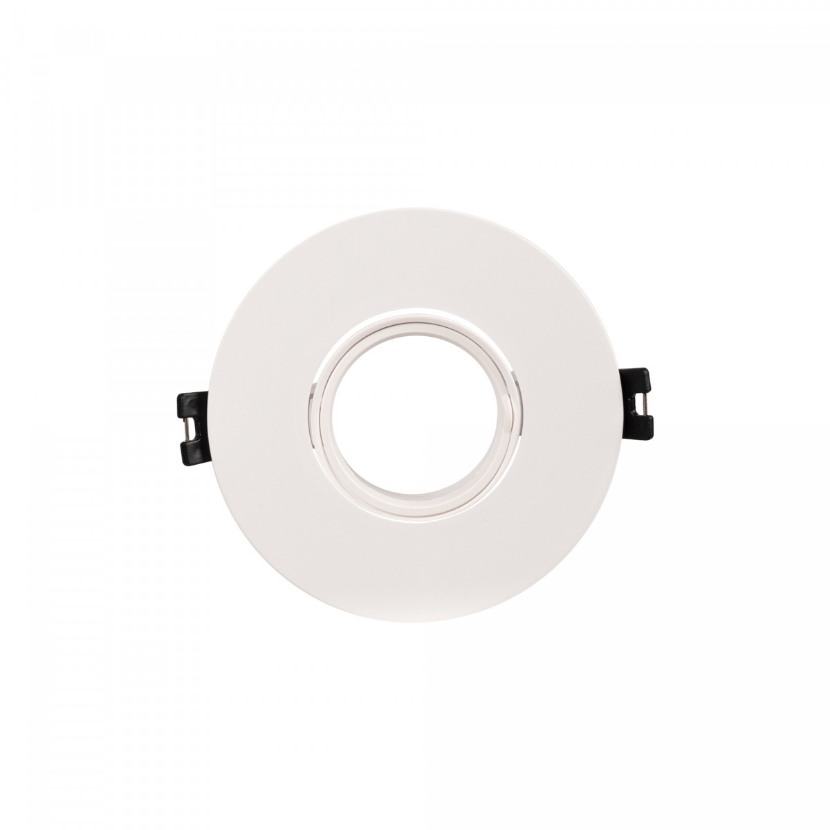 Anello downlight basculante per lampadine GU10/MR16 - Foro Ø75 mm