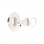 Anello downlight basculante per lampadine GU10/MR16 - Foro Ø75 mm